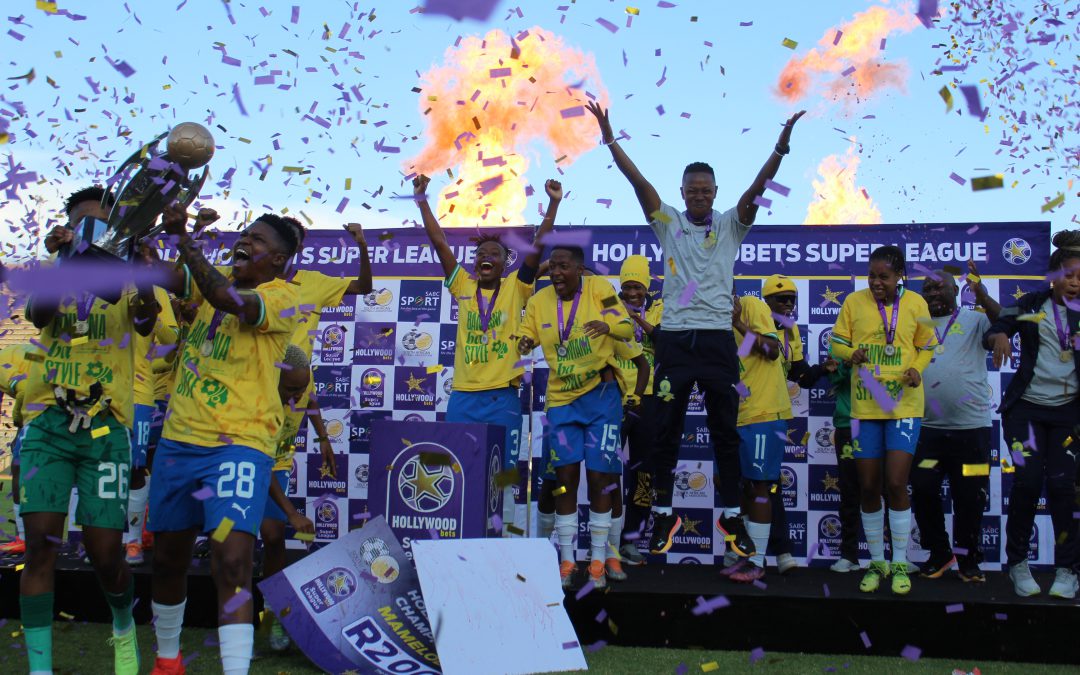 Sundowns Ladies officially crowned as the 2022 Hollywoodbets Super League Champions