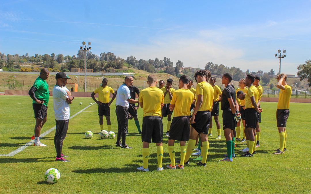 South African U/17 men’s national football team get down to business in Algeria