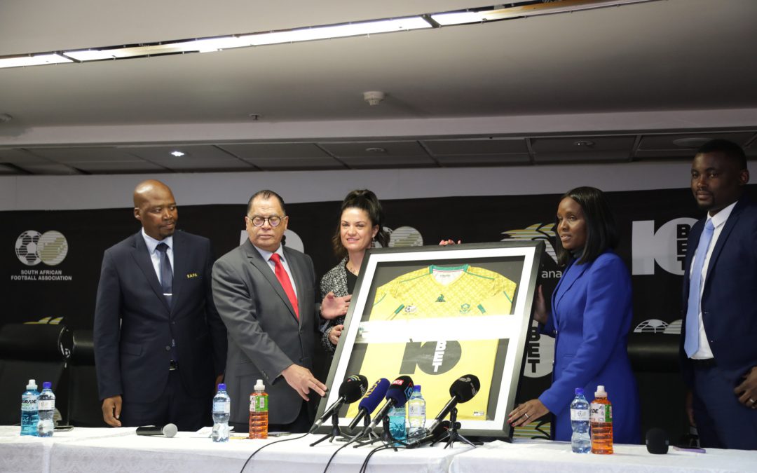 Bafana Bafana and SAFA announce 10bet as Official Betting Partner