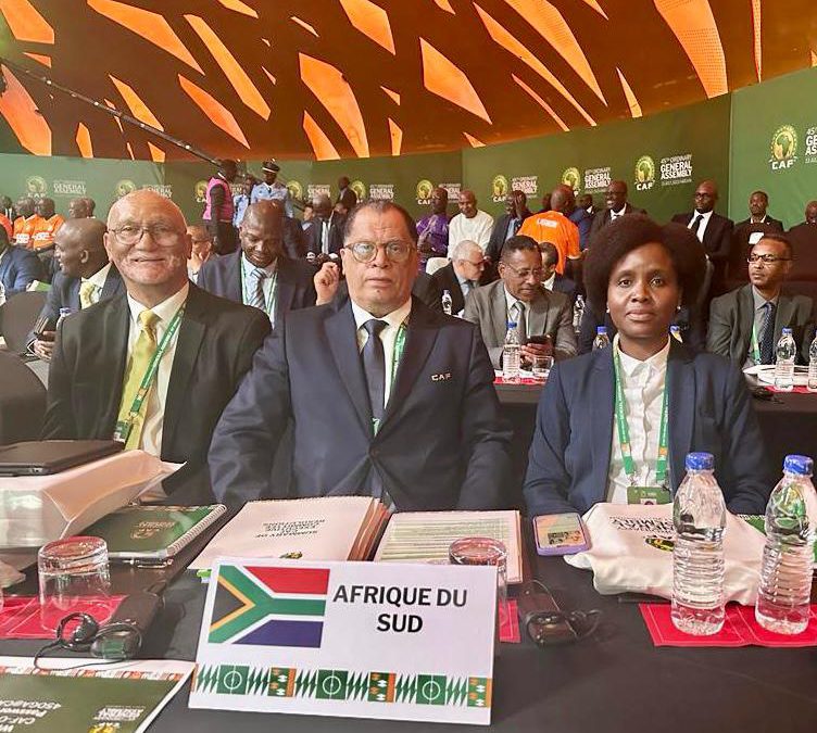 SAFA President, VP, CEO attend 2026 FIFA World Cup CAF Qualifiers draw