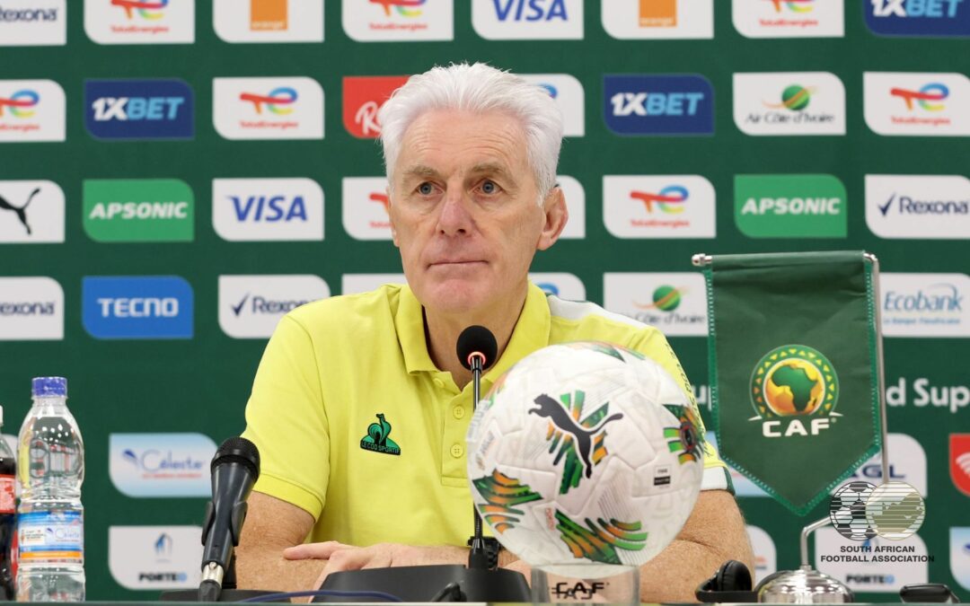 Broos believes in his players as Bafana prepare for Namibia showdown